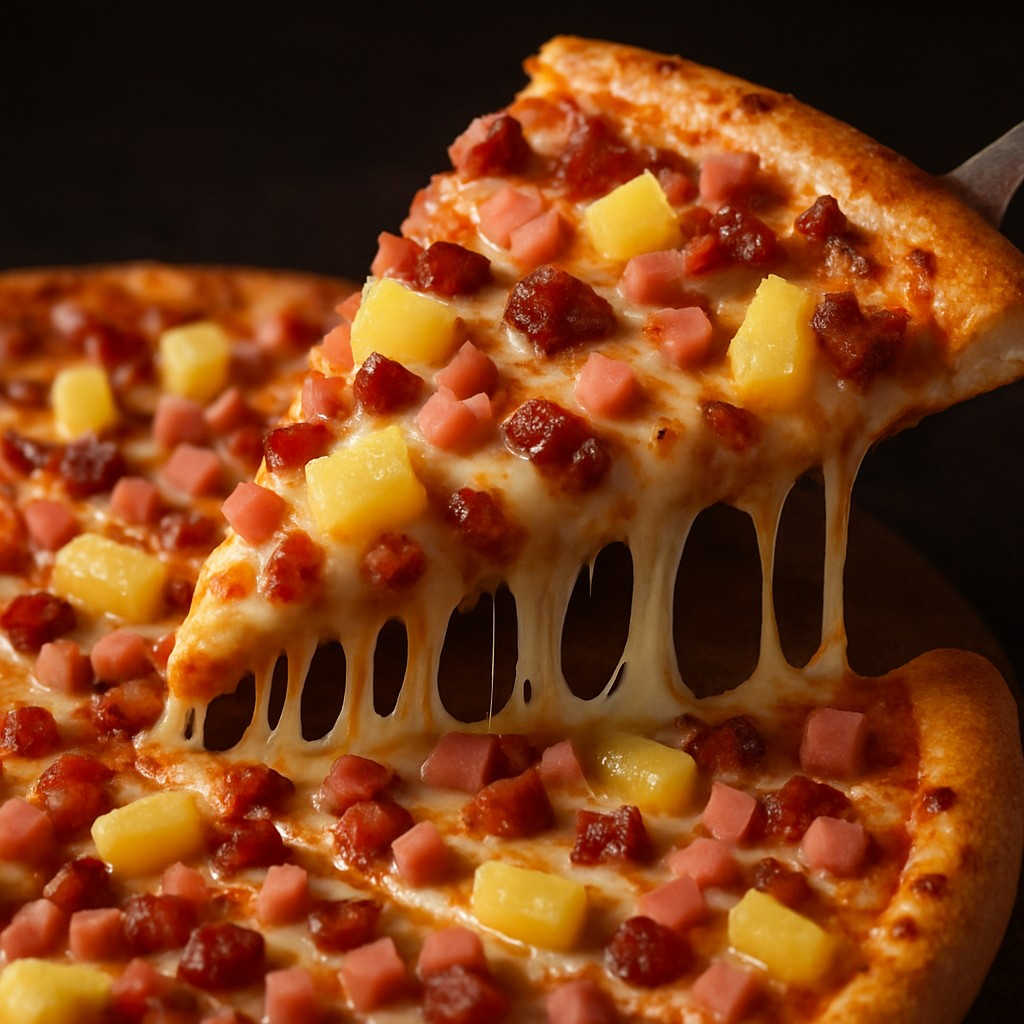 HAWAIIANA DELUXE PIZZA GRANDE TOCINO