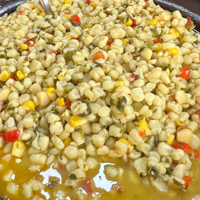 Charola de Esquites.