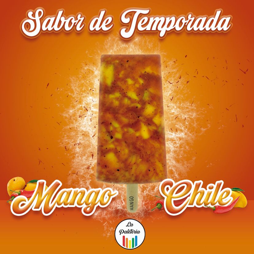 Paleta de Mango con Chile