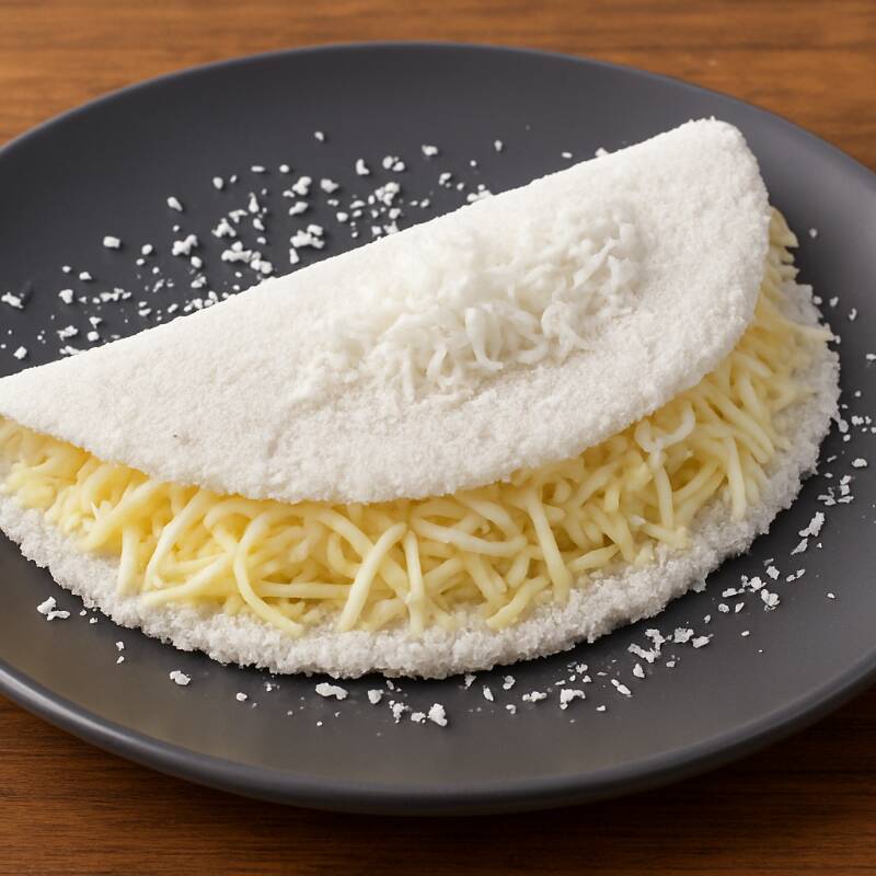 Tapioca de Queijo Coalho.