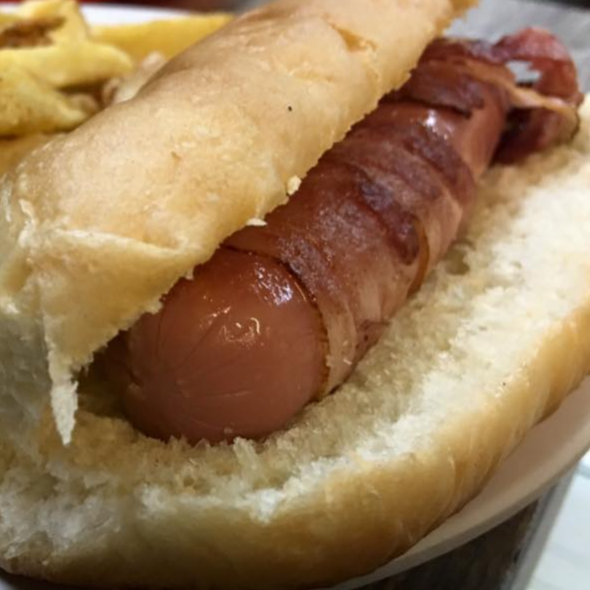 Hotdog Con Tocino