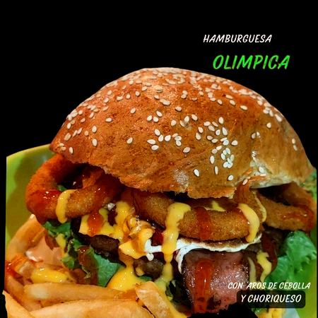 La Olimpica con papas
