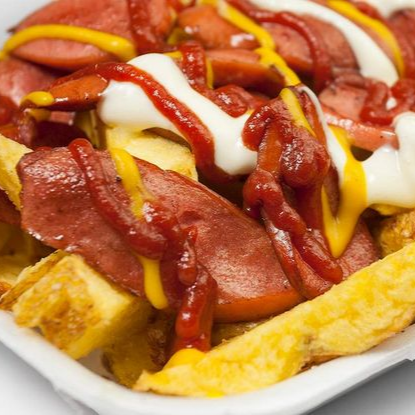 Papas a la francesa y Sanchipulpo GRANDE