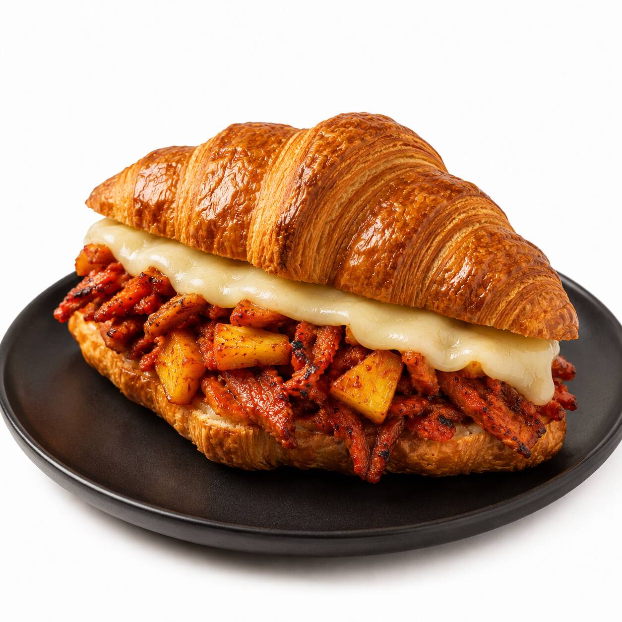 Croissant Pastor & Manchego