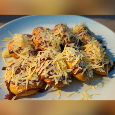 Donas Queso de Bola y Nutella