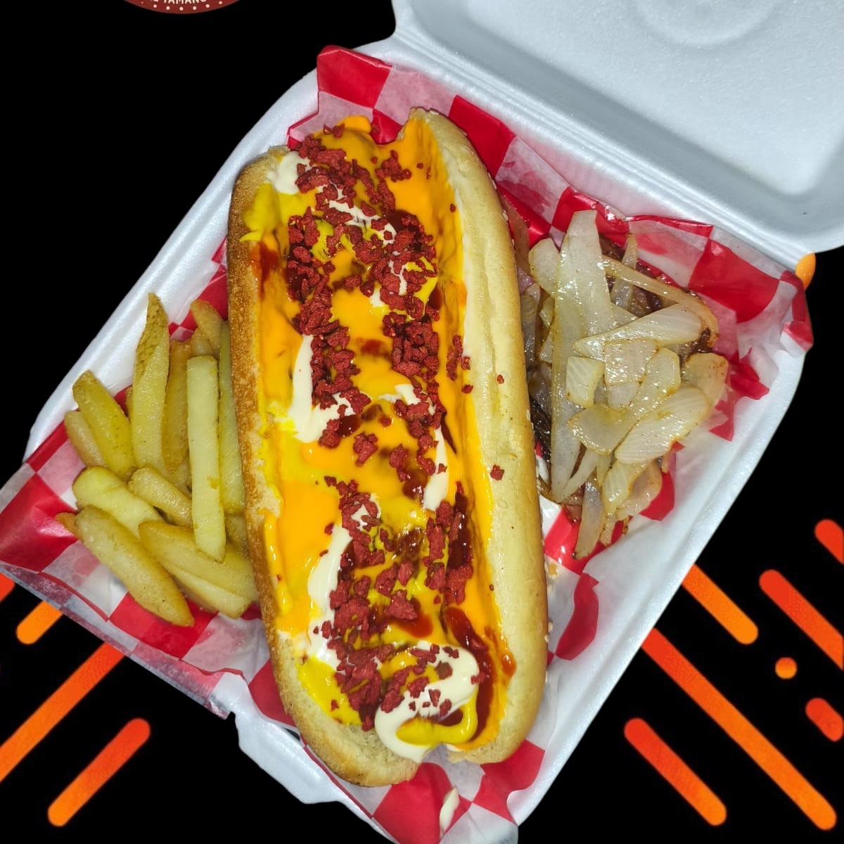 Trio Morbido (3 Hot Dogs) Salchicha Jumbo 20cm