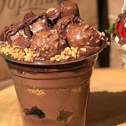 Fresas con Crema Ferrero
