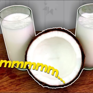 Suco de coco com leite 500ml