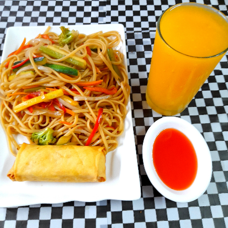 Combo Lo Mein Roll