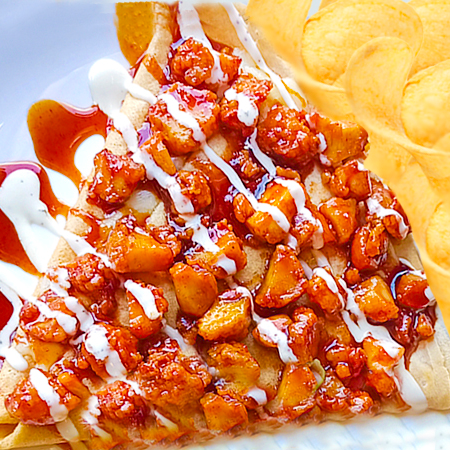 Crepa de boneless con papas chips (nueva) *