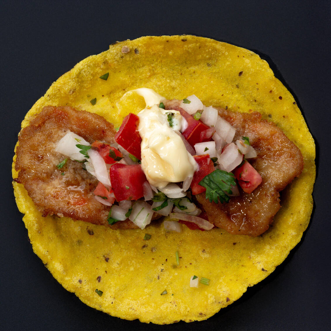 Taco de Pescado Empanizado