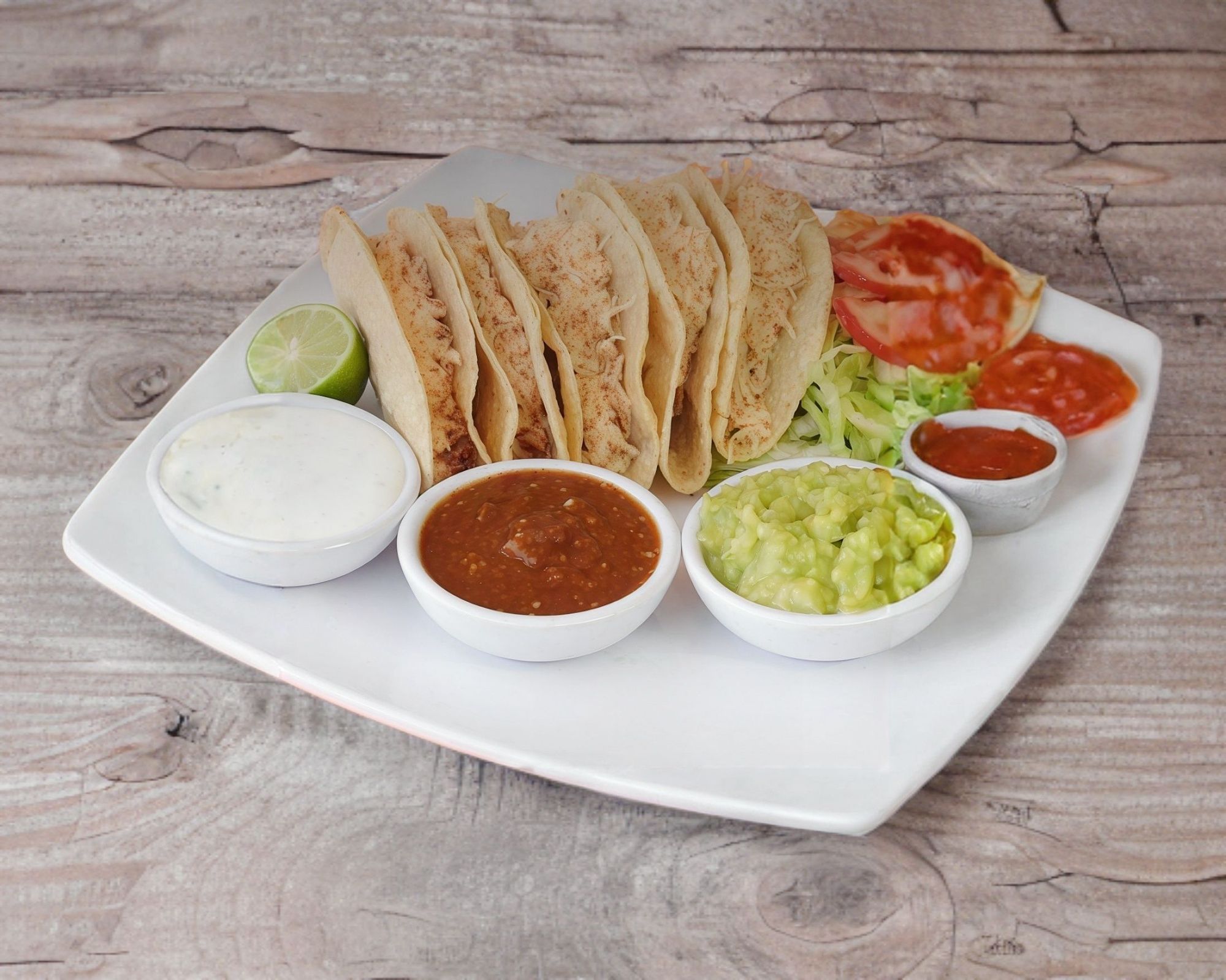 Tacos Dorados Especiales 5 Piezas