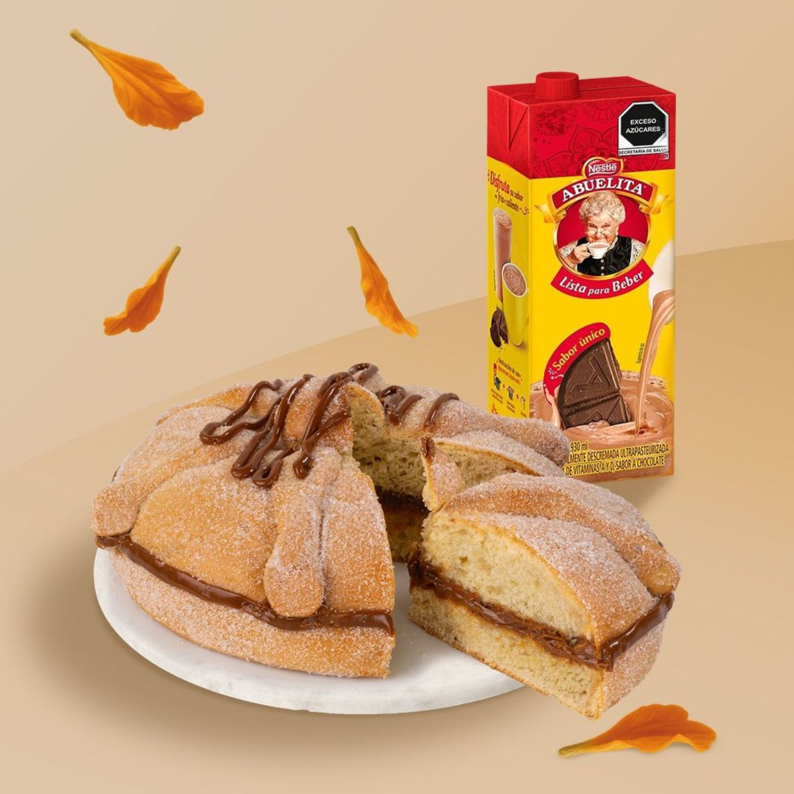 Combo Pan de Muerto Dulce Leche