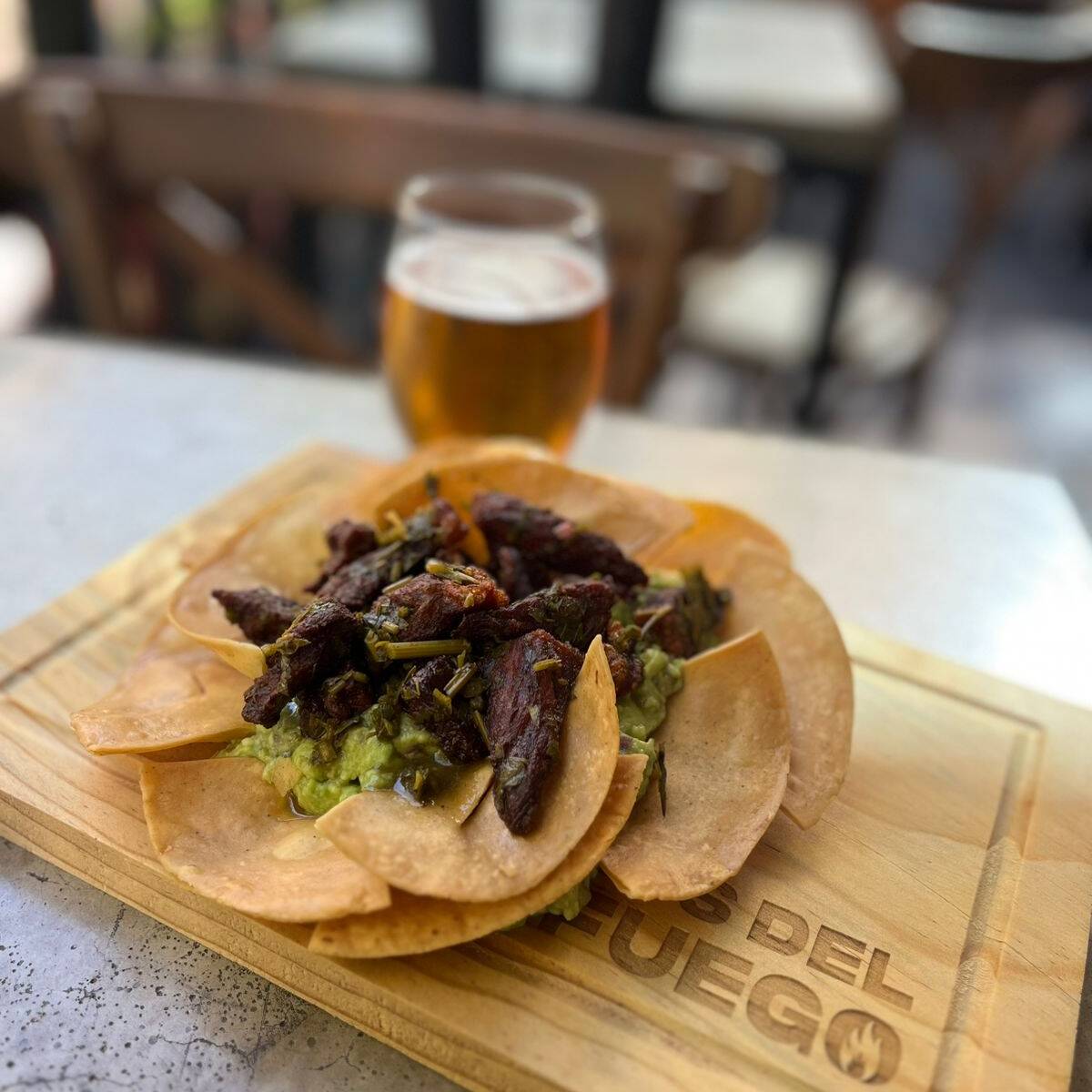 Guacamole con Chicharrón