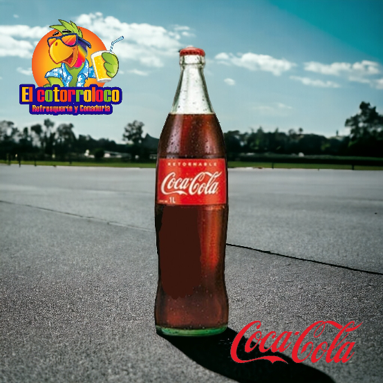 Coca-Cola 1lt Vidrio con Envase Incluido