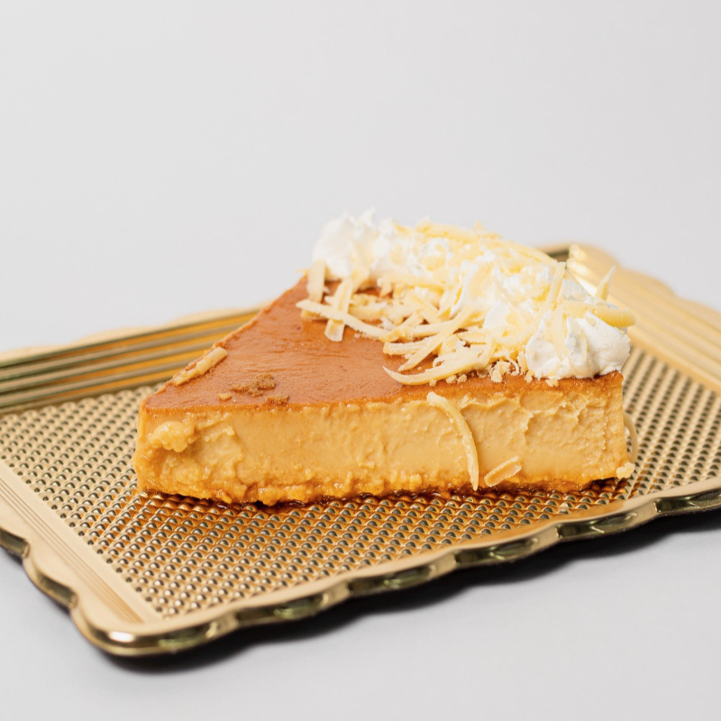 Flan de Queso de Bola