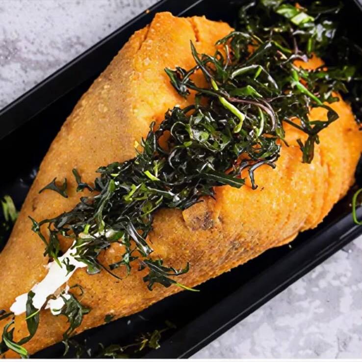 Temakis Filadelphia com cream cheese e Couve