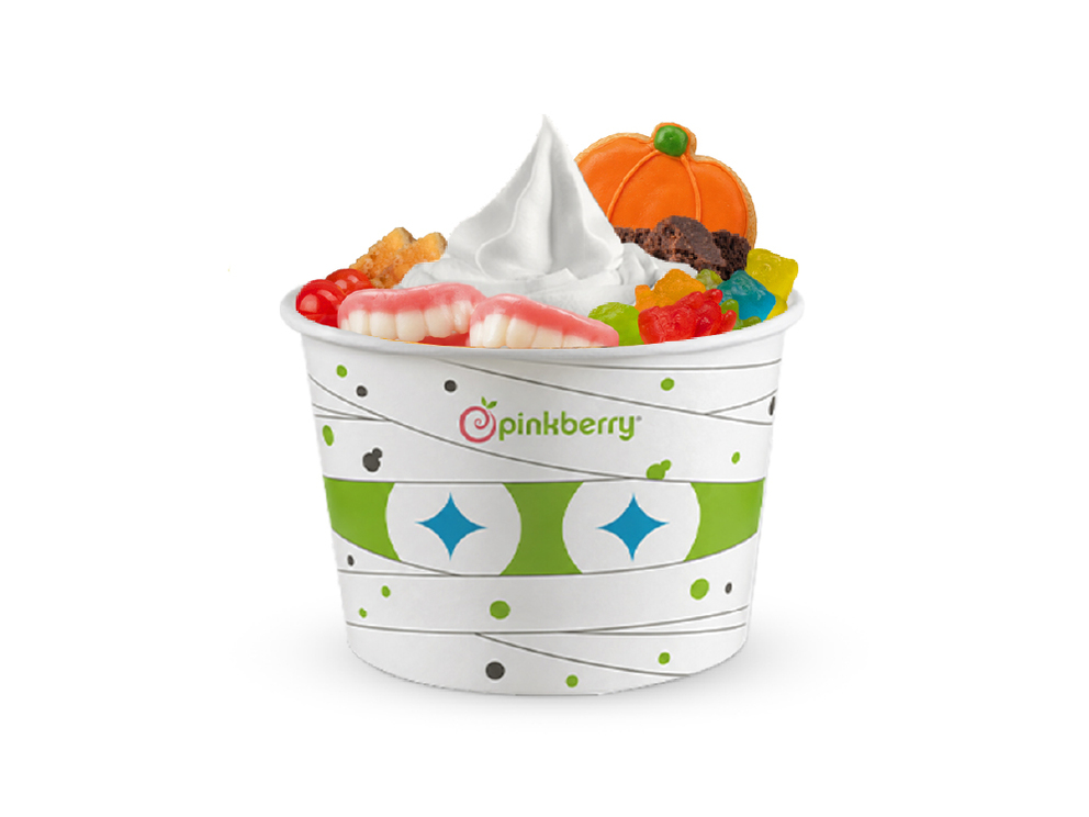 Pinkberry Large con Toppings
