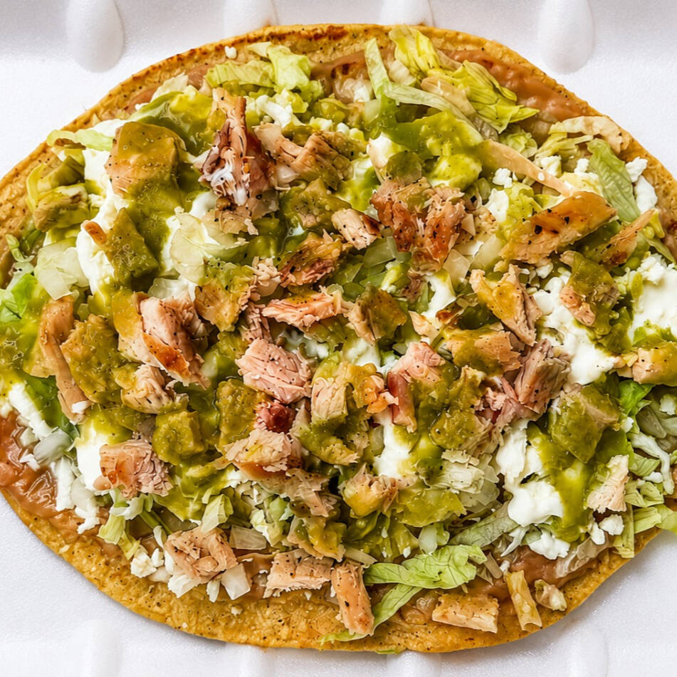 HUARACHE CON BISTEC