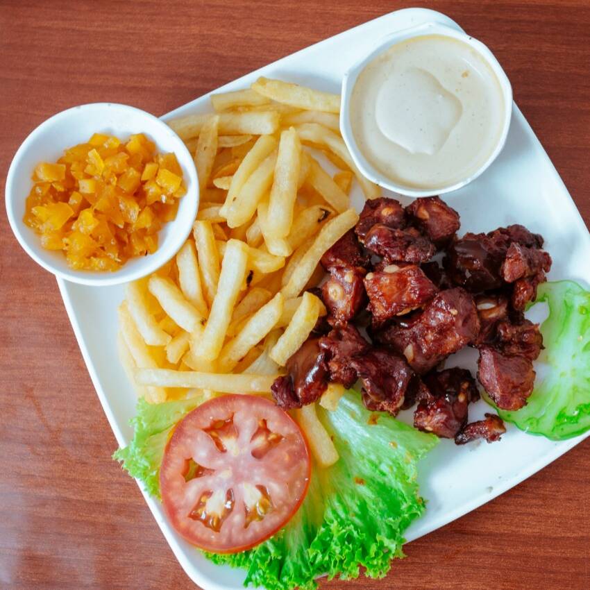 Combo 4 Alitas BBQ + Bebida.