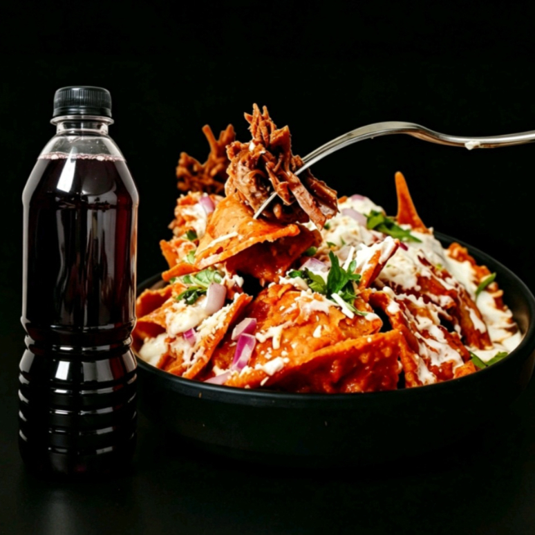 Combo Chilaquiles de Birria + Bebida