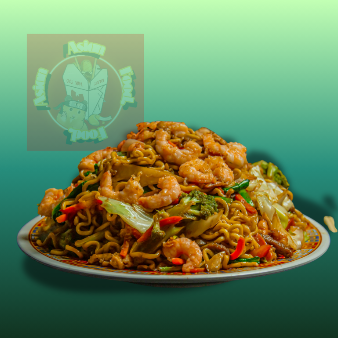 Plato Gr Combinado Y Pescado Agridulce