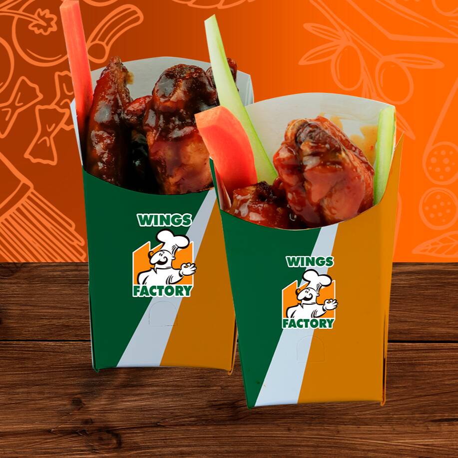 Duo Alitas Bufalo y Lemon Pepper