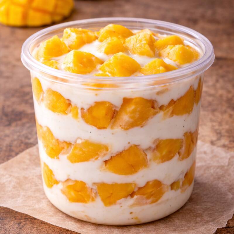 Mango con Crema 1/2 L