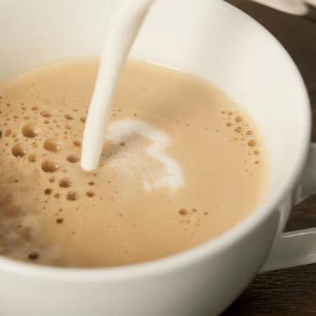 Café com leite médio Adoçado