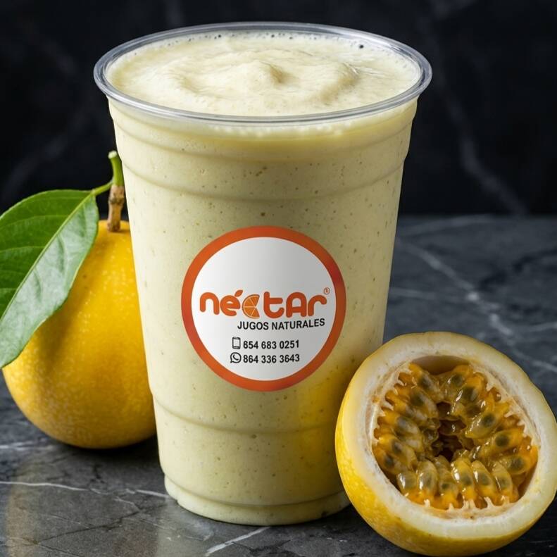 Licuado de Maracuyá (Fruta de la Pasión)