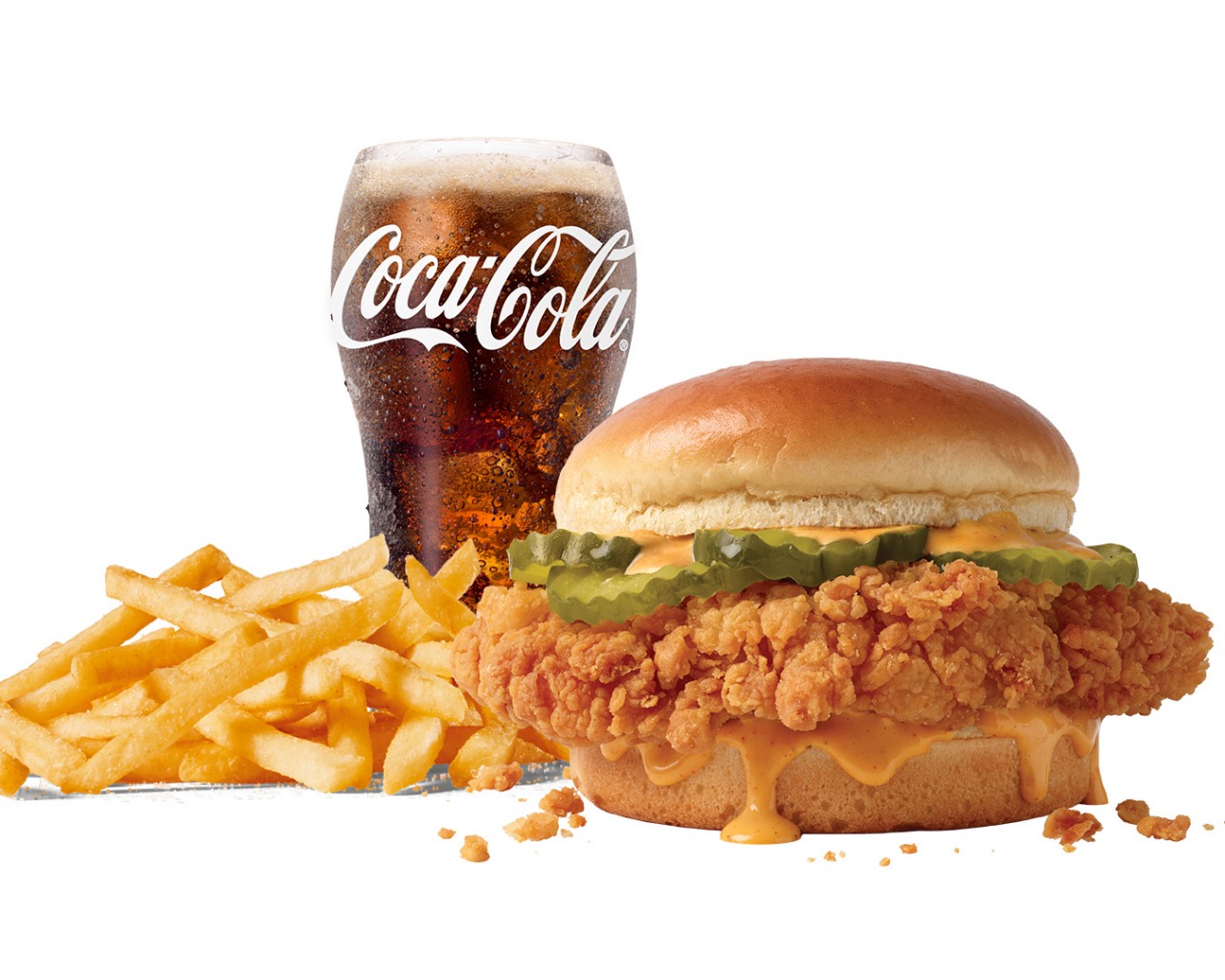 # 11 Cluck Sandwich Combo
