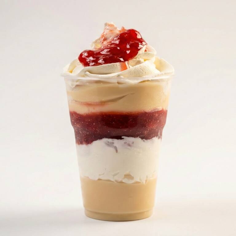 Morango com chantilly é bom, mas o nosso copo é outro nível! Creme branco cremoso, chantilly e aquela geleia de morango caseira que parece abraço de vó. Perfeito para qualquer hora. Aproximadamente 250 gramas. -----------------tags------------------- Entrega rápida, desconto, promoção, 0,99, 0800, off, cupom, barato, melhor preço, oferta, frete grátis, descontão, preço baixo,Doces, bolos, brigadeiro, docinhos, kit festa, aniversario, coco, bolo de pote, chocolate, morango, sobremesa, Nutella, copo da felicidade, pizza doce, brownie, confeitaria, doceria, gourmet, cake, bombom, piscina, ganache, caseiro, vovó, bento cake, vulcão, red velvet, trufas, banoffe, pudim, doce de leite, pão de mel, Oreo, Kit Kat, ferrero Rocher, cheese cake, tartelete, Ninho, cupcake, afogadinho, bolo, Ninho, brigadeirão, mini, cascão, gourmet, cone, dois amores, Salgadinhos, salgados,kibe, frango, coxinha, camarão, pastel, frito, sequinho, bolinho, bauru, empada, esfirra, petiscos, pizza, empadão