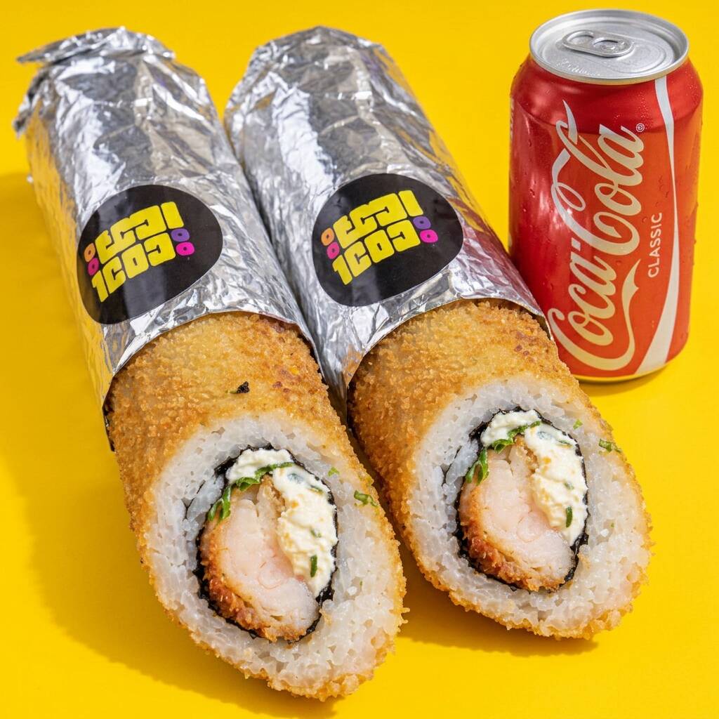 2 Handrolls a Elección + Refresco o Agua Fresca