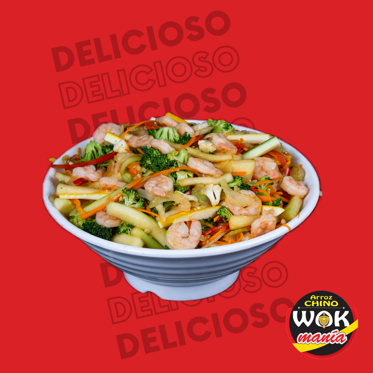 Chop suey mediano