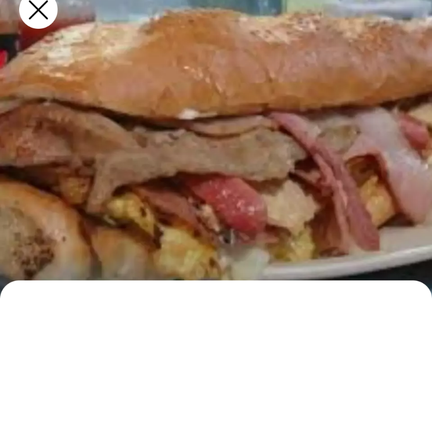 Mega Francesa (milanesa, longaniza y queso)