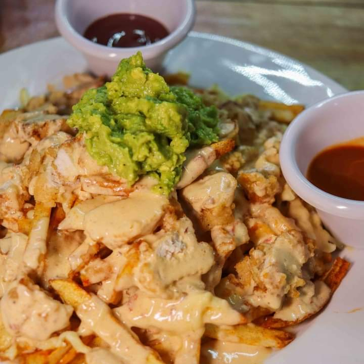 Papas Giskar con Guacamole