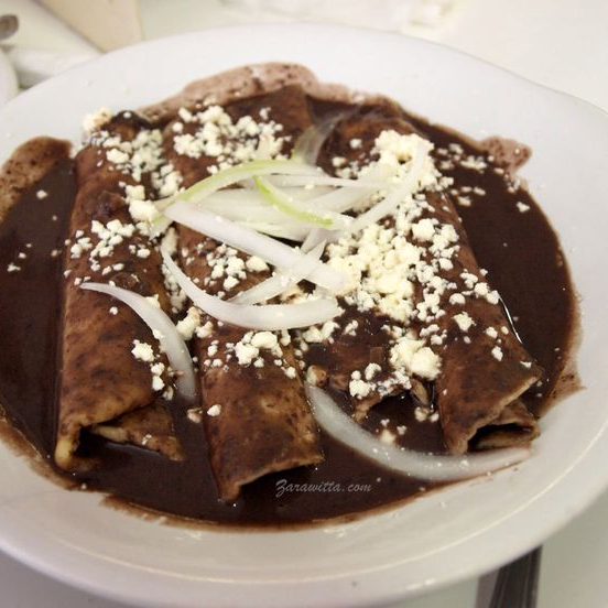 Enfrijoladas