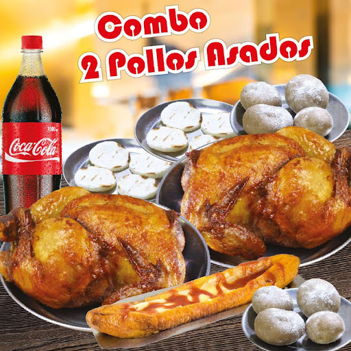 Combo 4 - 2 Pollos (Gaseosa 1.5 Lt)