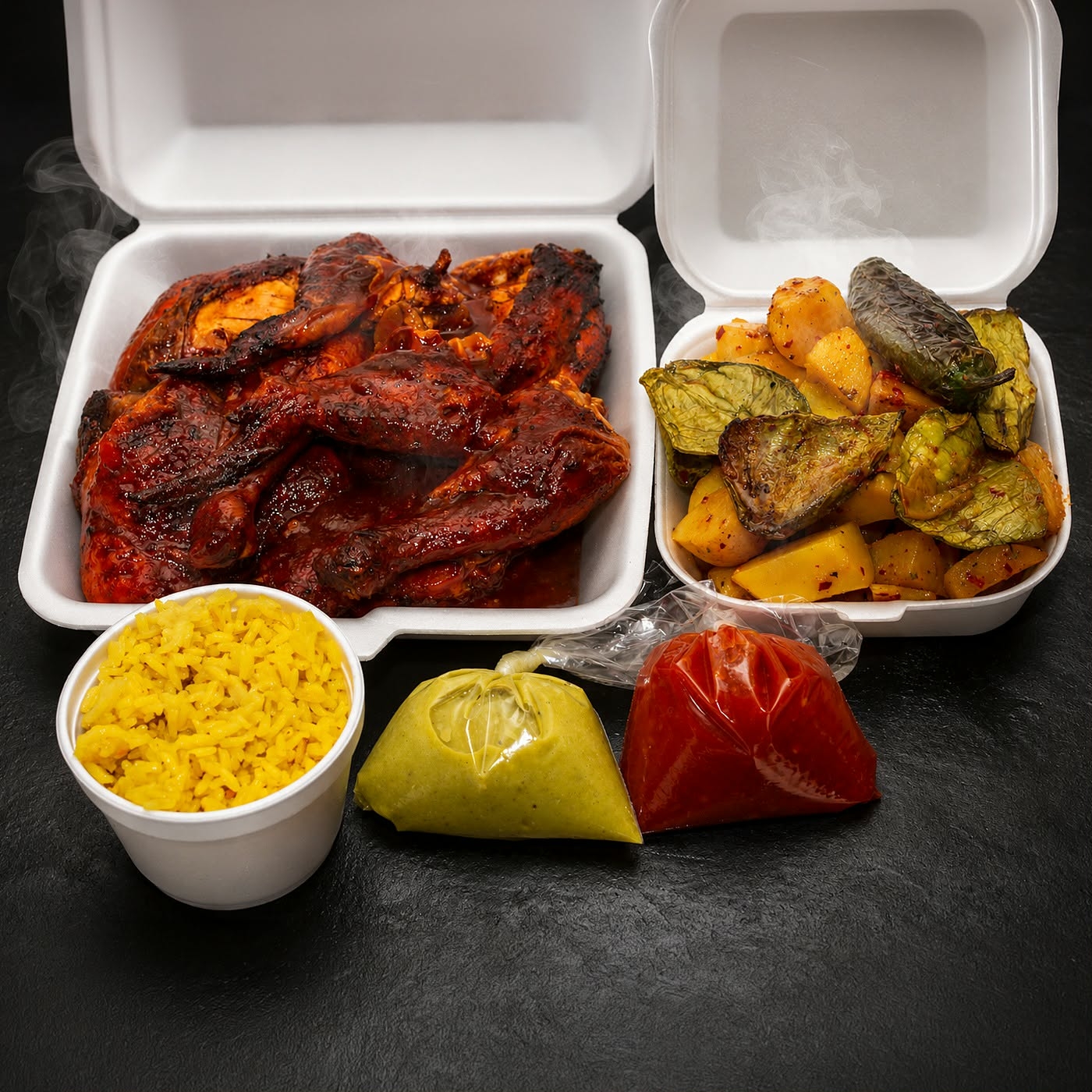 Paquete 1 Pollo Asado, Chipotle, Tamarindo