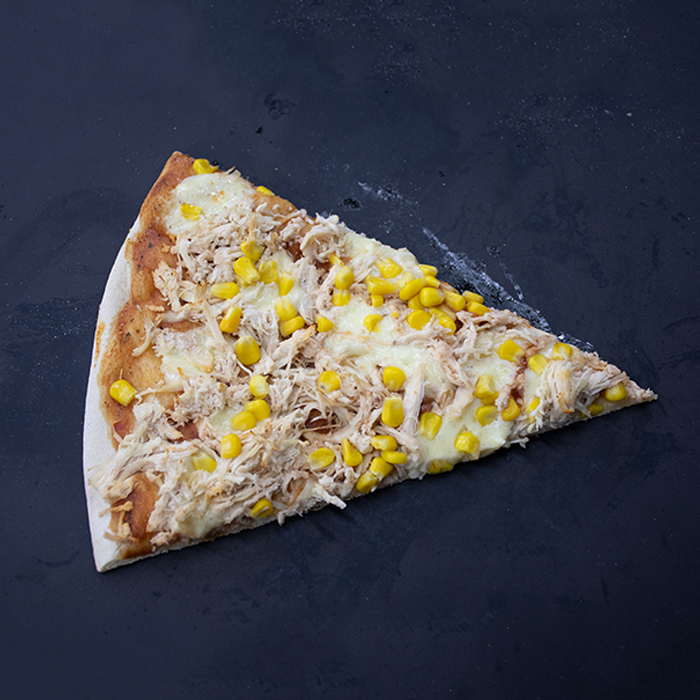 Porción de Pizza Pollo y Maíz + Gaseosa 250ml