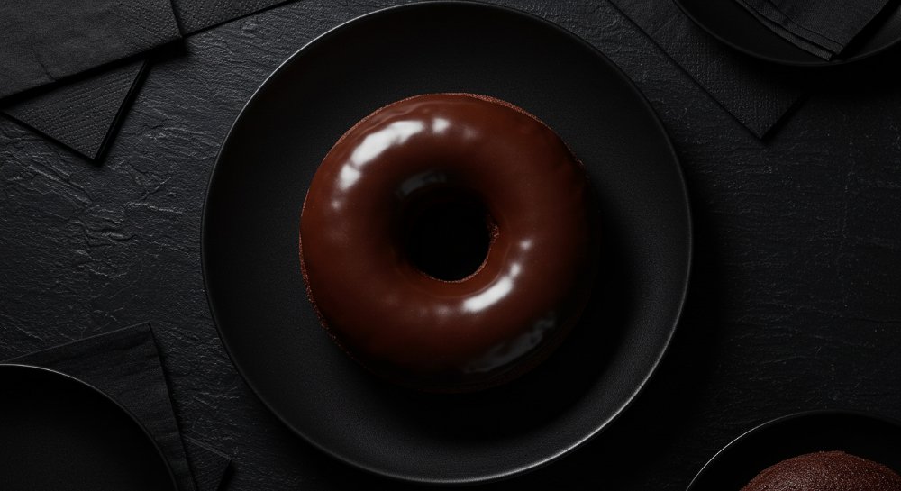 Dona Cubierta de Chocolate