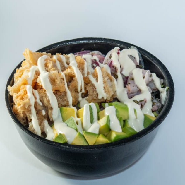 Poke Acevichado Peruano Tempura