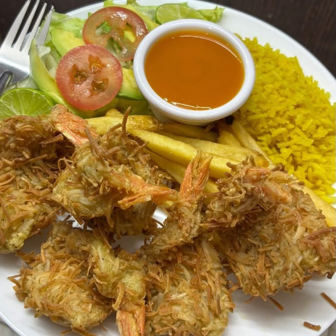 Camarones al Coco