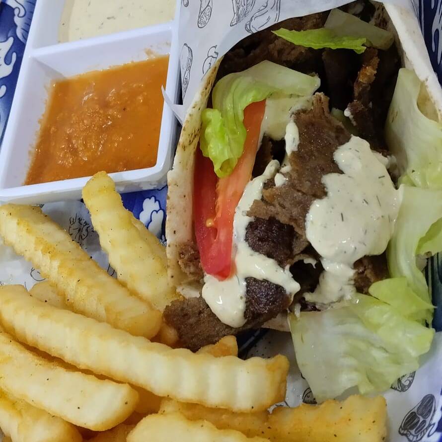 SHAWARMA EN PAN ARABE