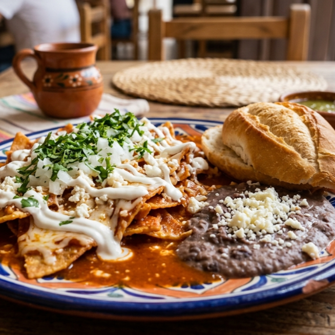 Chilaquiles naturales