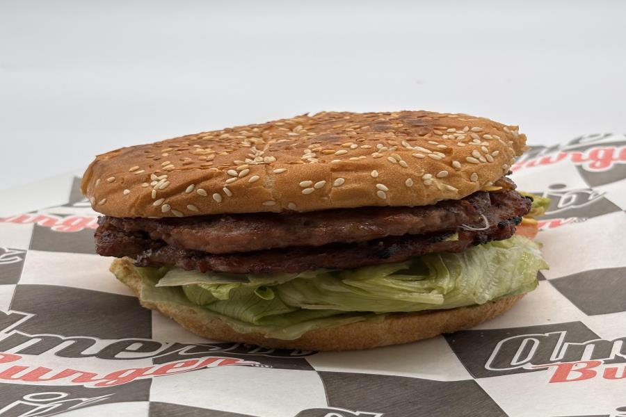 HAMBURGUESA REGULAR DOBLE CARNE
