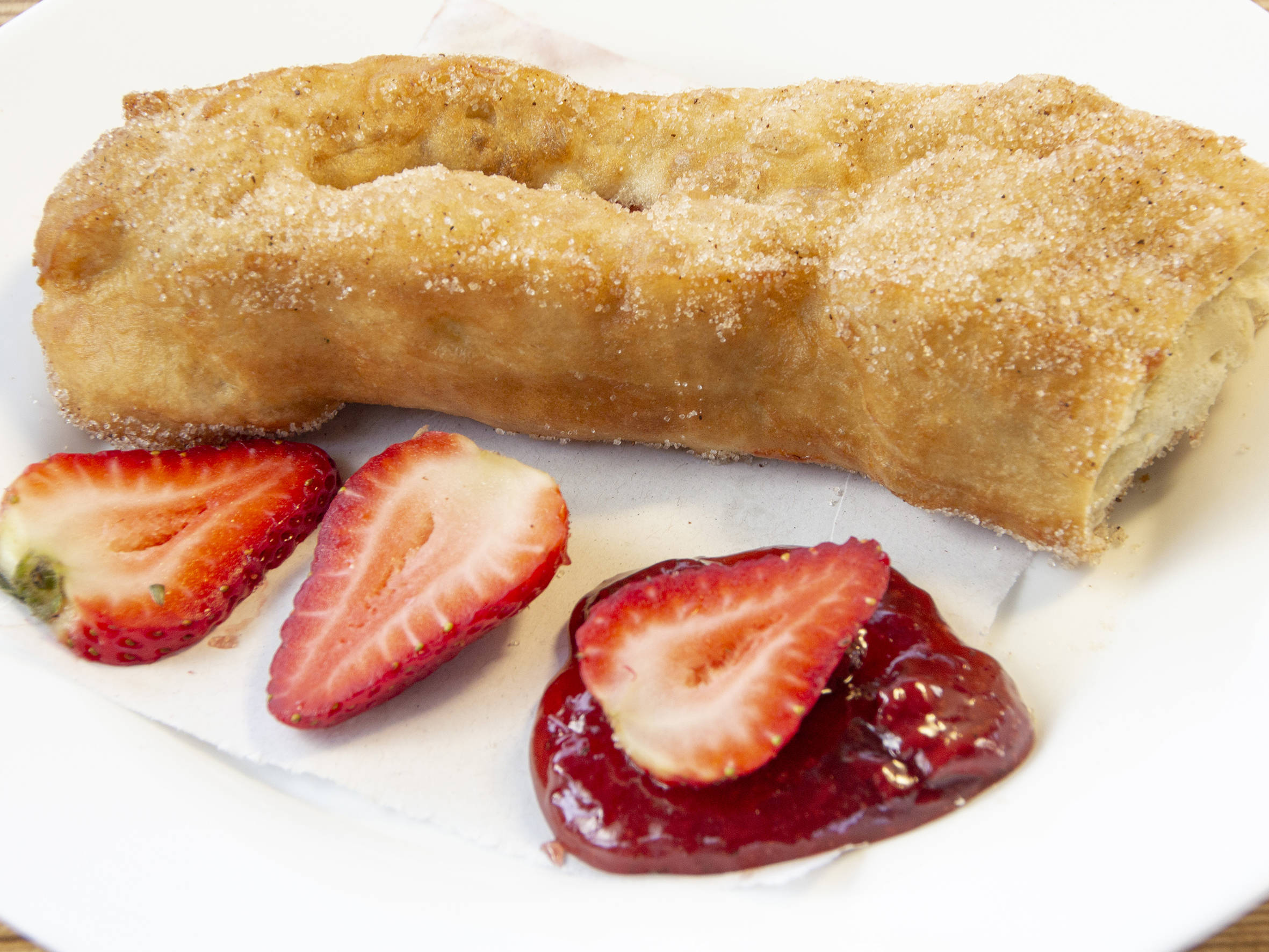 Rosca mermelada de fresa
