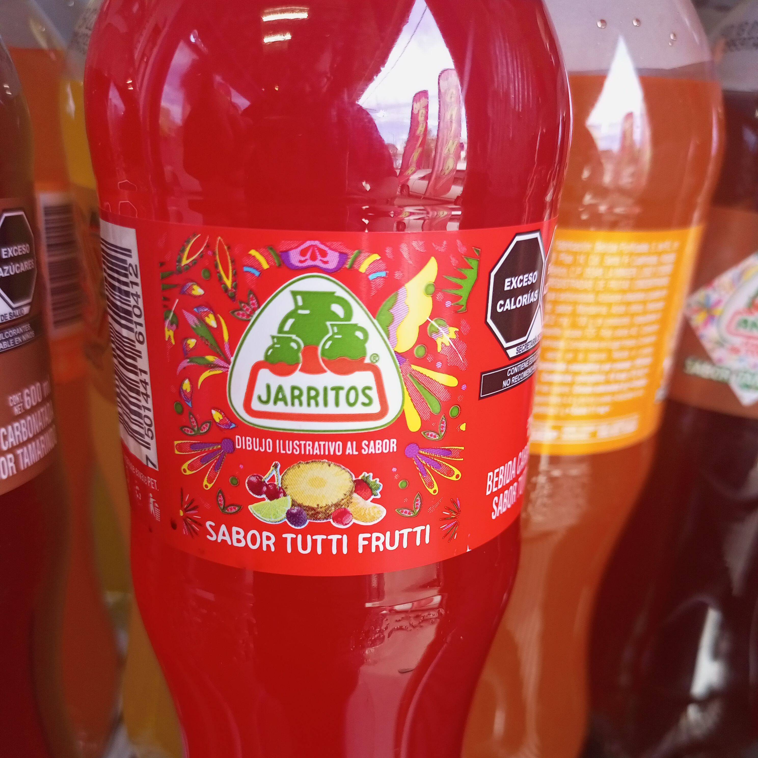 Jarritos  Tutifruti 600ml 🍒