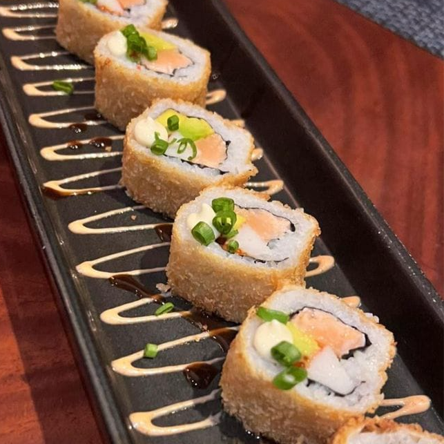 Camarón & surimi roll