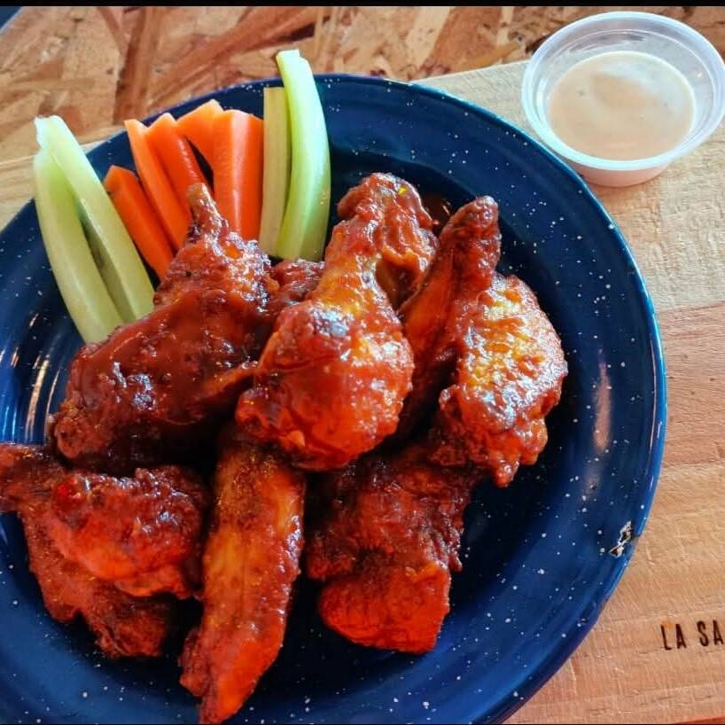 Alitas Mango Habanero Orden Grande (12 Pzas)
